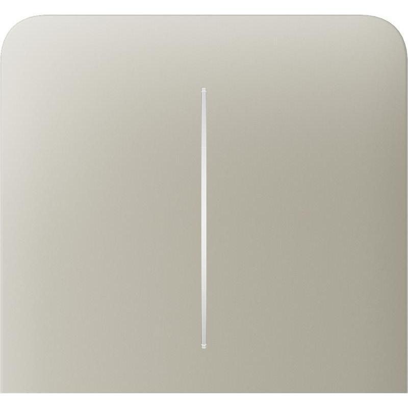 Кнопка боковая для двухклавишного вертикального выключателя Ajax LightSwitch, беспроводной, слоновая кость (000046488) фото 1