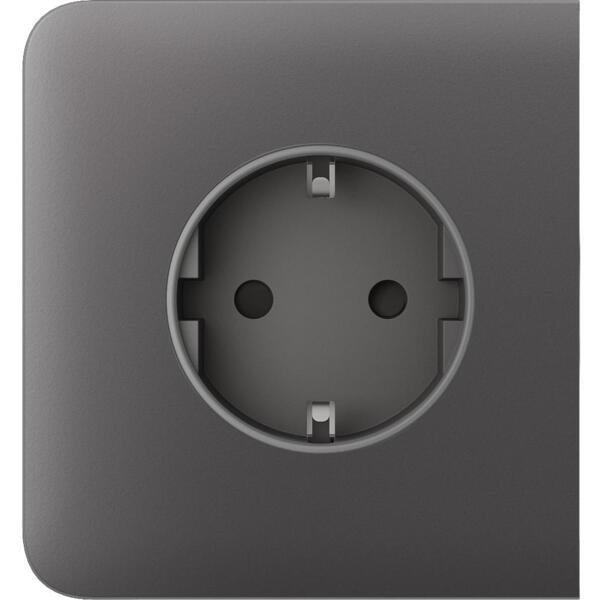 

Боковая панель для встраиваемой розетки Ajax SideCover for Outlet Basic, серый (000046687)