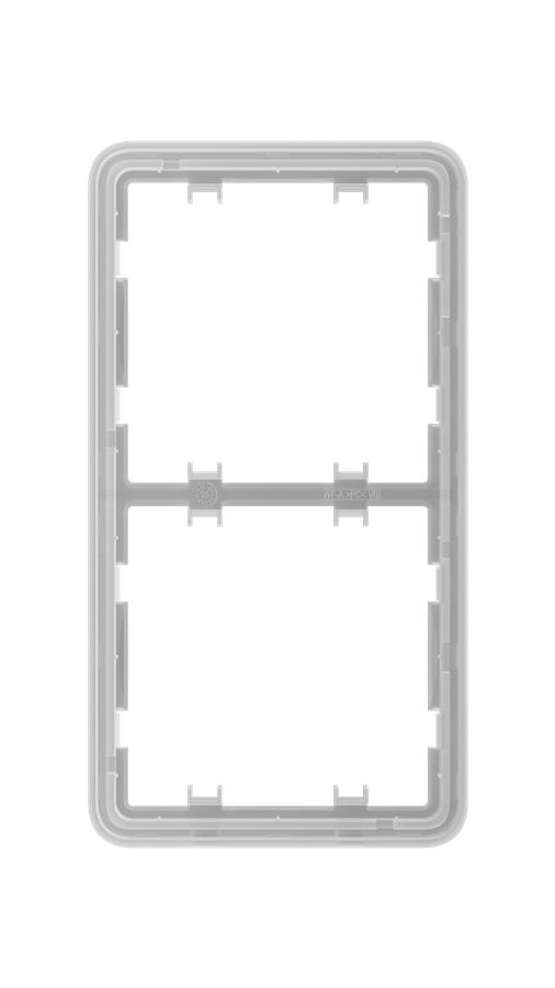 Рамка для выключателя на 2 секции Ajax Frame 2 seats for LightSwitch Vertical (000037733) фото 
