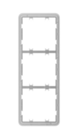Рамка для вимикача на 3 секції Ajax Frame 3 seats for LightSwitch Vertical (000046132)