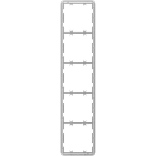 Рамка для выключателя на 5 секции Ajax Frame 5 seats for LightSwitch Vertical (000046134)