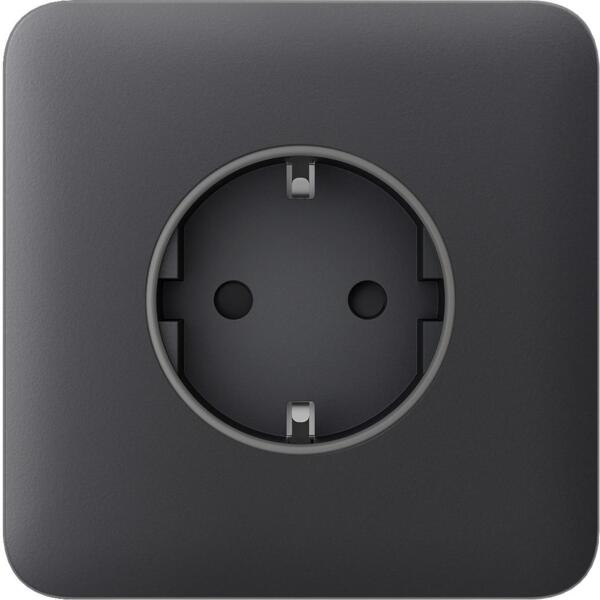 

Передняя панель для встраиваемой розетки Ajax SoloCover for Outlet Basic, графит (000046675)