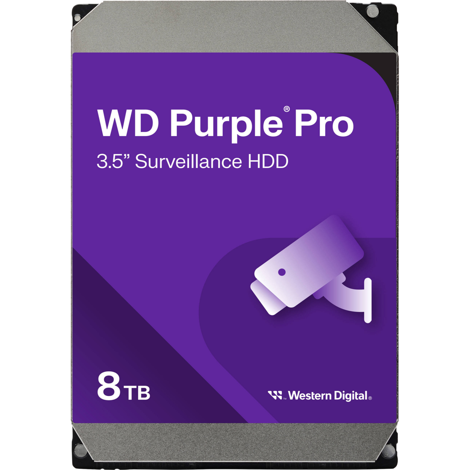 Жесткий диск WD 8TB 3.5&quot; 5640 128MB SATA Purple Surveillance (WD85PURZ) фото 