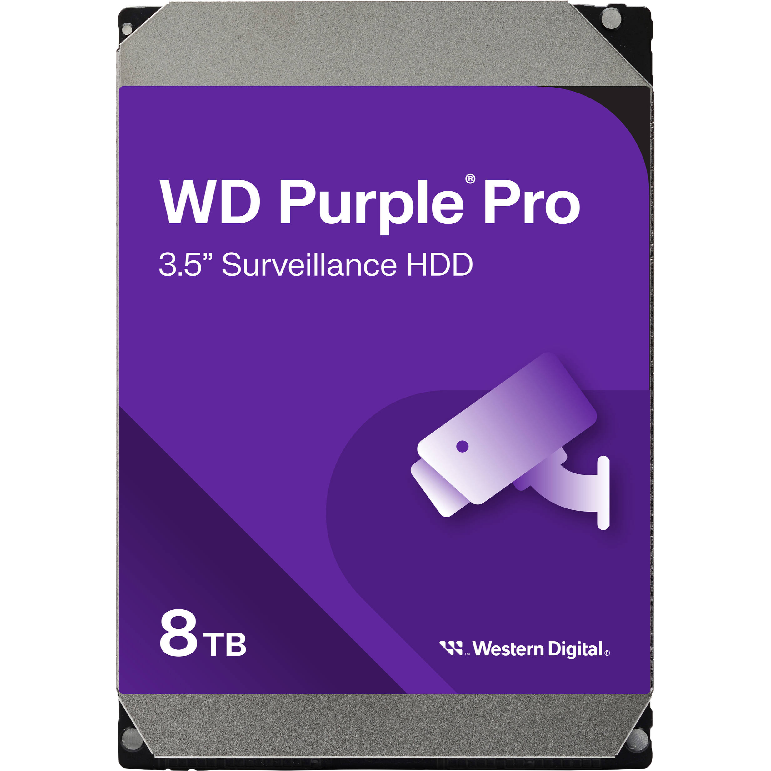 Жорсткий диск WD 8tb 3.5" 5640 128MB SATA Purple Surveillance (WD85PURZ)фото1