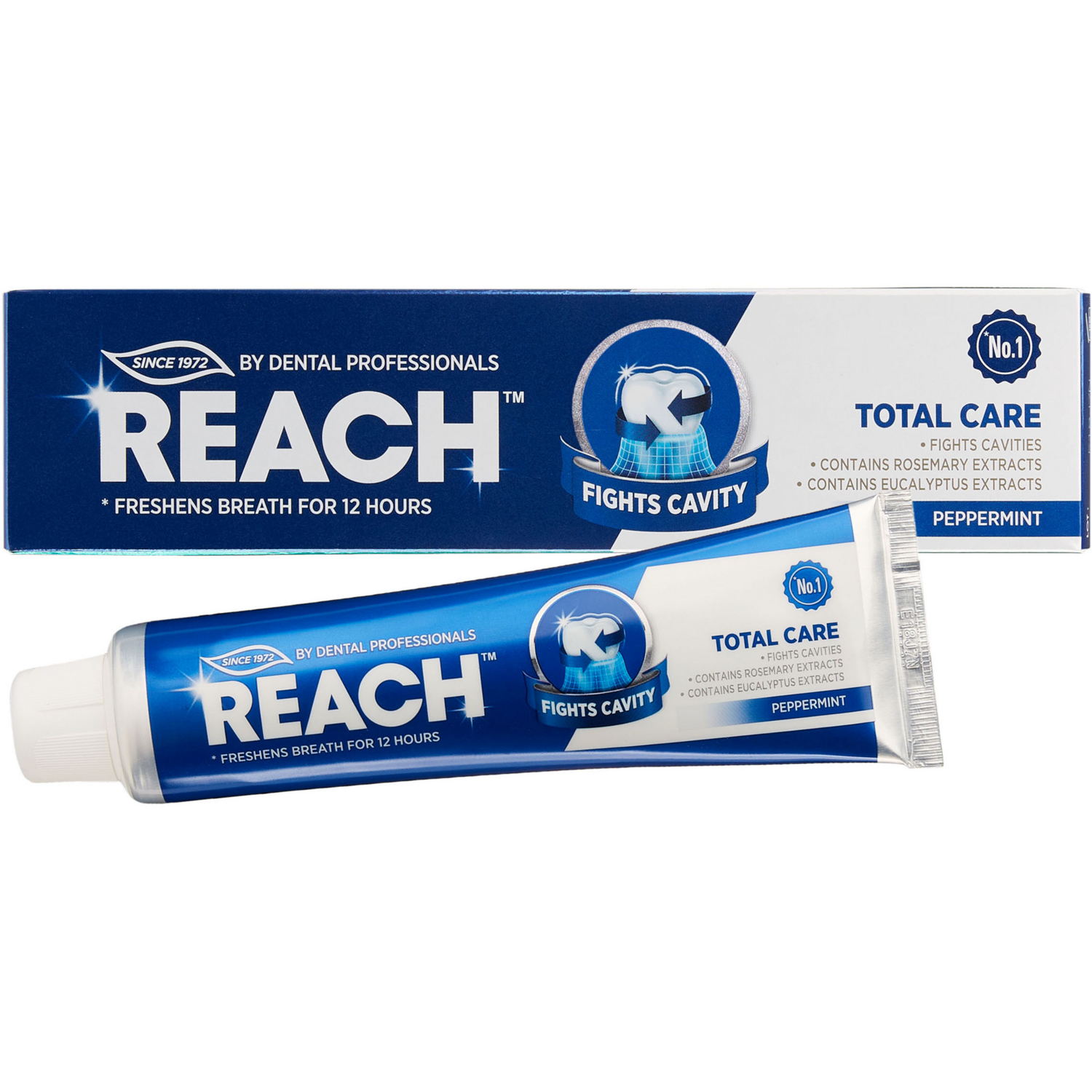 Зубная паста Reach Total Care Peppermint Перечная мята 150г фото 