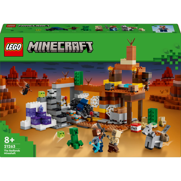 

LEGO 21263 Minecraft Покинутая шахта в бесплодных землях