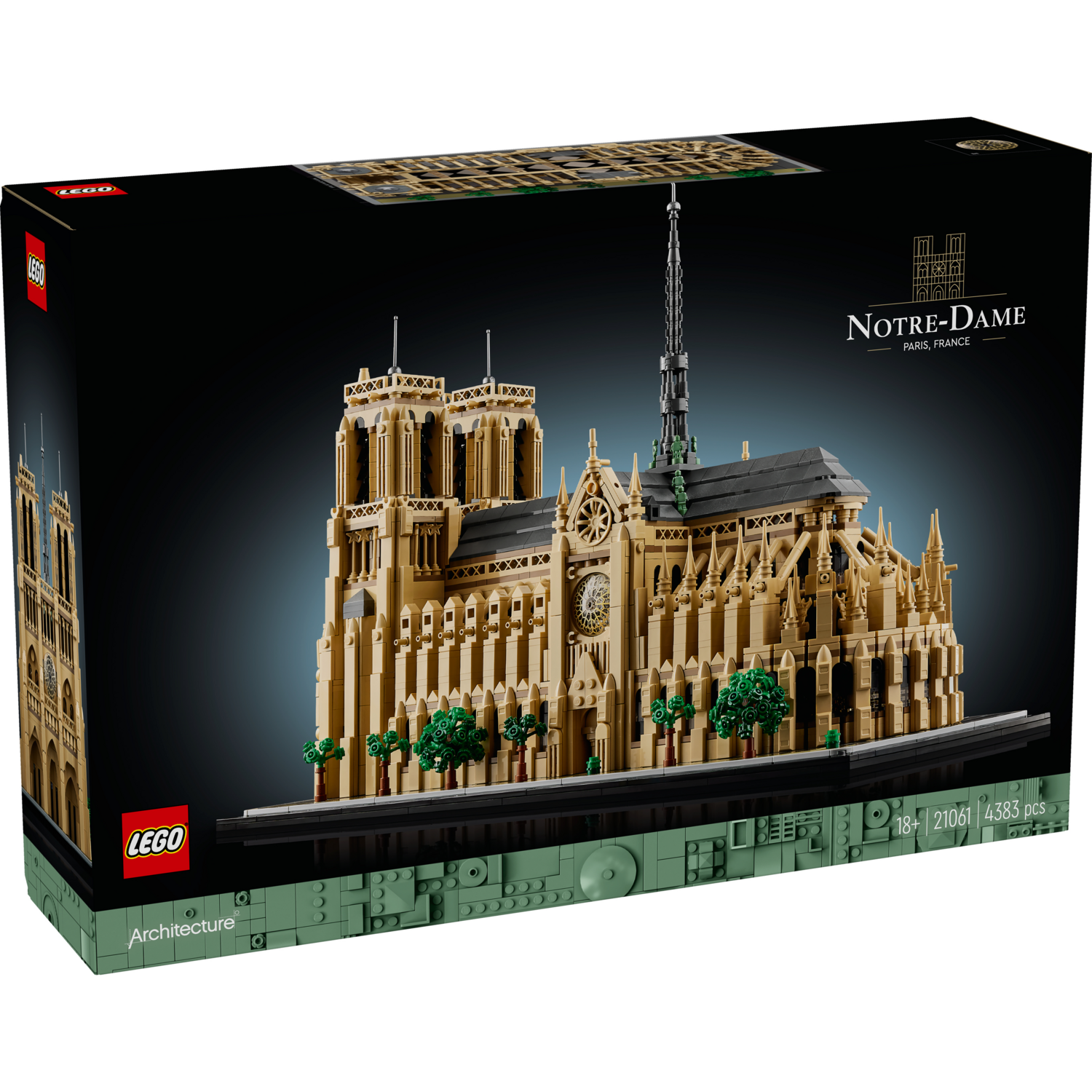 Конструктор LEGO 21061 Architecture Нотр-Дам-де-Пари фото 