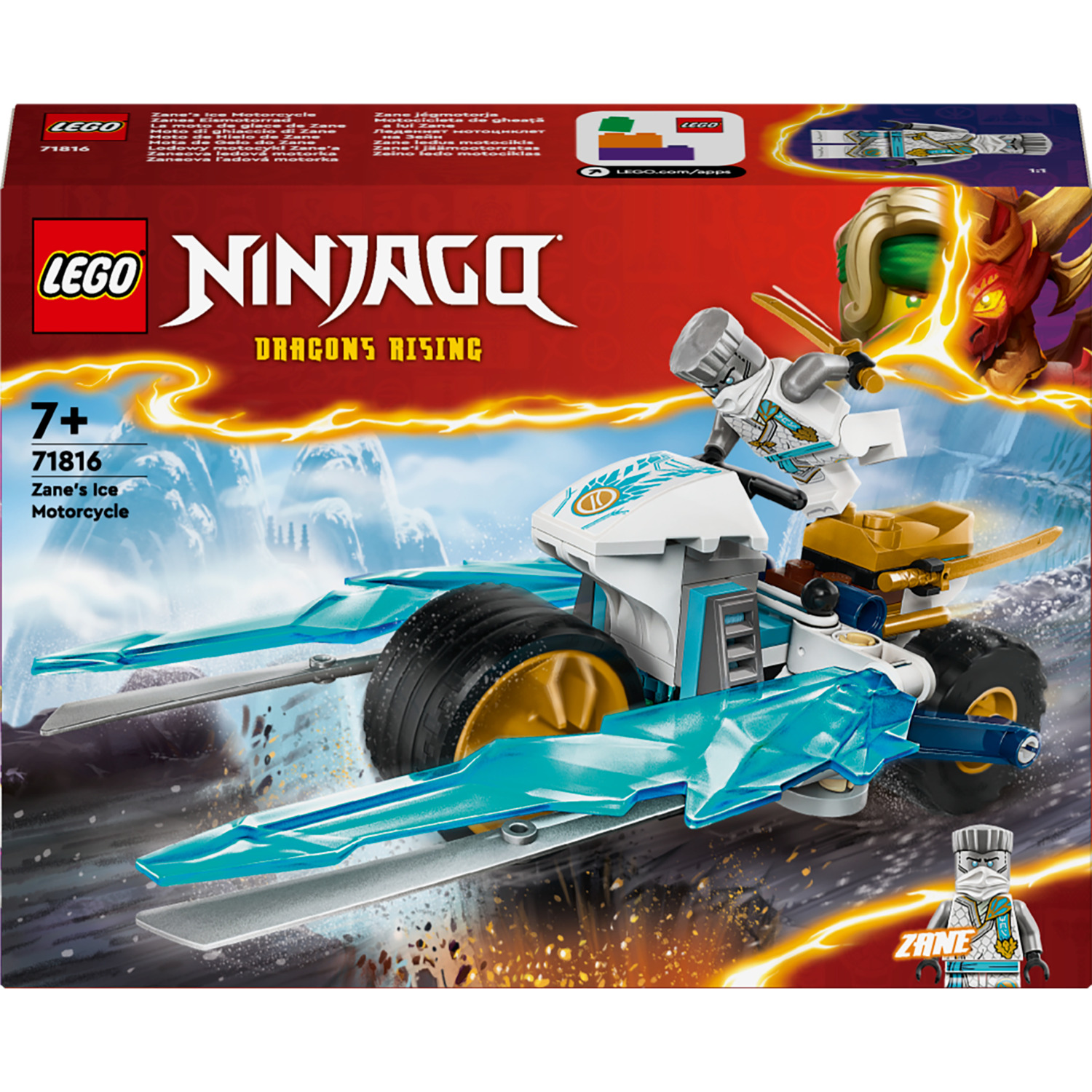 Конструктор LEGO 71816 NINJAGO Крижаний мотоцикл Зейнафото