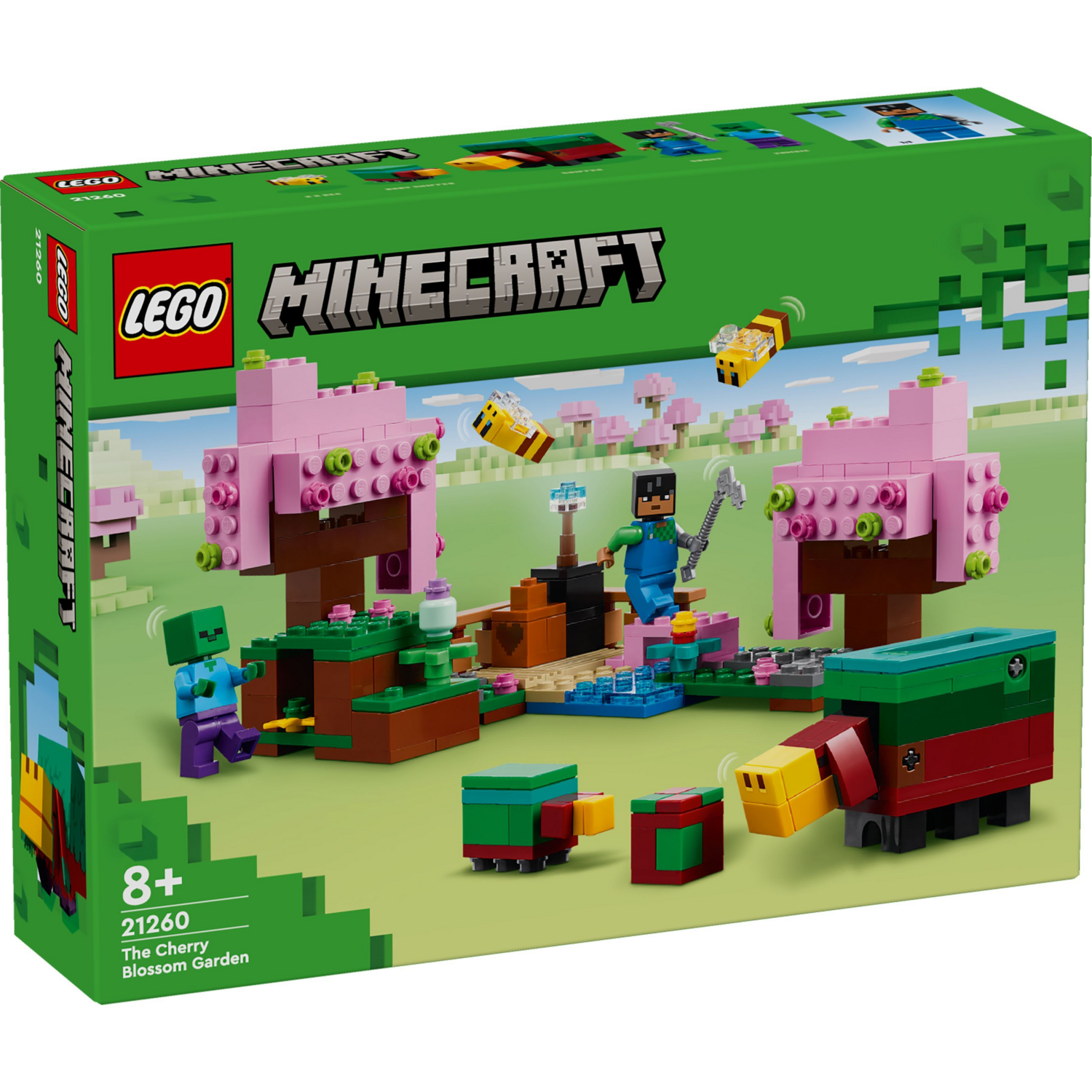 Конструктор LEGO 21260 Minecraft Цветущий вишневый сад фото 