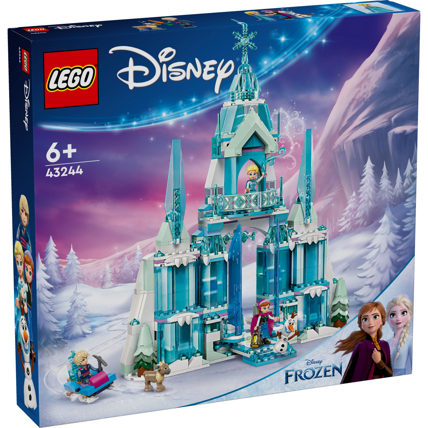 Конструктор LEGO 43244 Disney Ледяной дворец Эльзы фото 