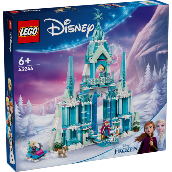 Акція на Конструктор LEGO 43244 Disney Ледяной дворец Эльзы від MOYO