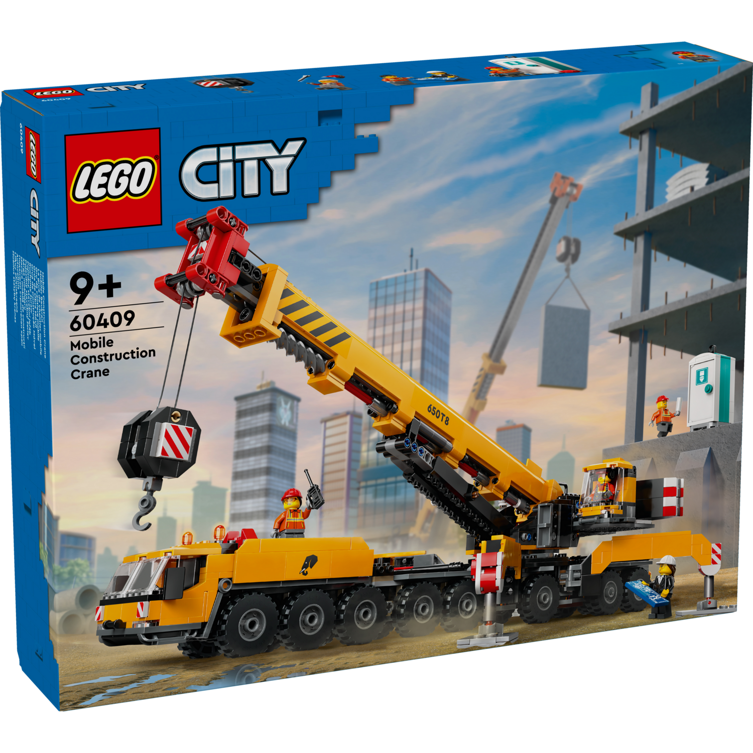 Конструктор LEGO 60409 City Жовтий передвижной строительный кранфото