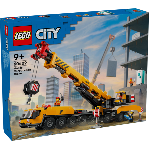 Акція на Конструктор LEGO 60409 City Жовтий передвижной строительный кран від MOYO