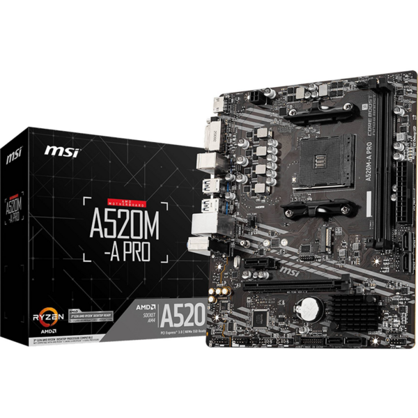 

Материнcкая плата MSI A520M-A PRO (911-7C96-034)