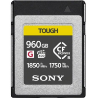 Карта памяти Sony CFexpress Type B 960GB R1850/W1750MB/s Tough (CEBG960T.CE7)