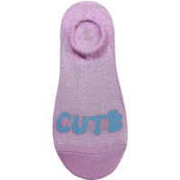 Следы детские Premier Socks 18-20 1 пара розовые с надписью Cute (4820163319773)