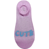 Сліди дитячі Premier Socks 22-24 1 пара рожеві з написом Cute (4820163319780)