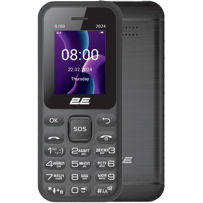 Мобільний телефон 2e S180 2sim Blackфото1