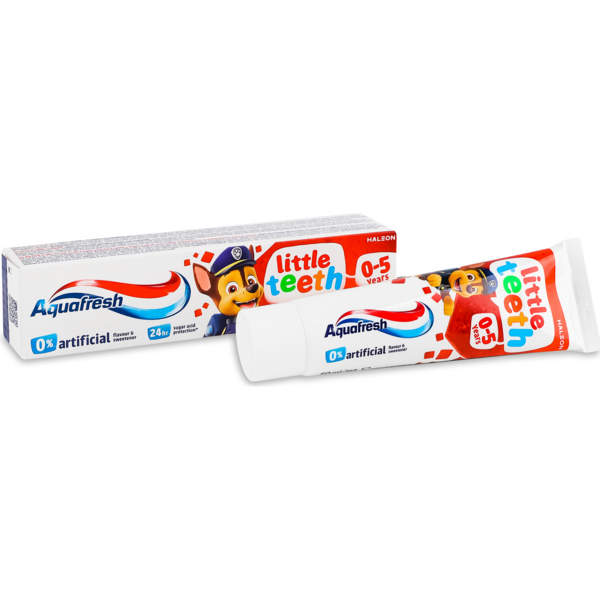 

Зубная паста детская Aquafresh Мои молочные зубки 0-5 лет 50мл