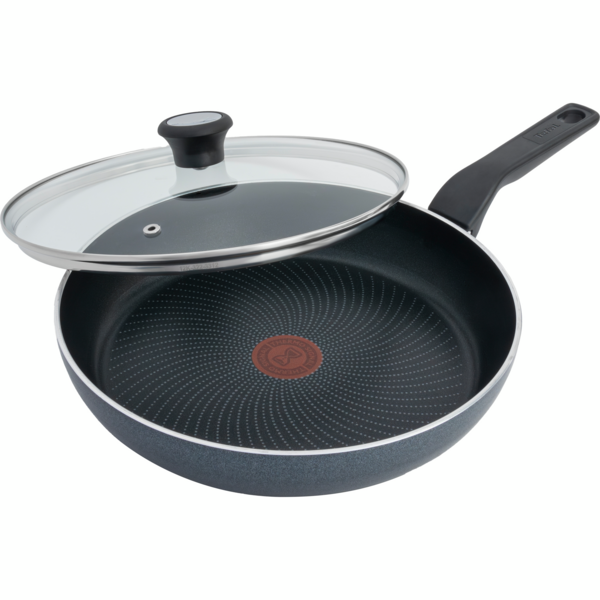 Акція на Сковорода с крышкой Tefal Generous Cook, 24см, черный (C2770453_SET) від MOYO