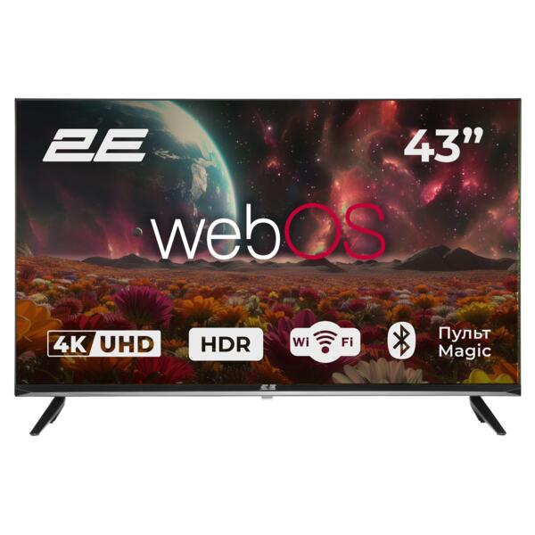 

Телевизор 2E 43A07KUW WebOS