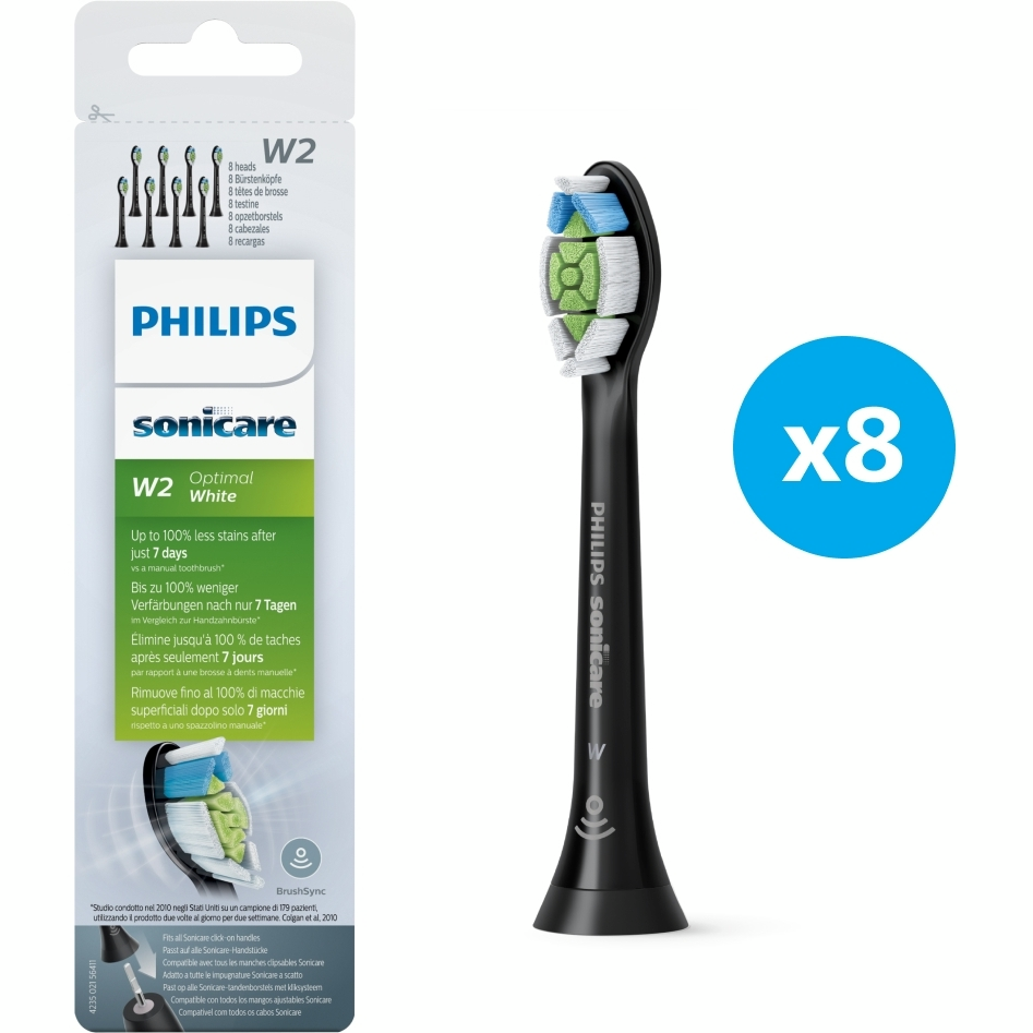 Насадки для электрической зубной щетки Philips Sonicare W2 Optimal White HX6068/13фото1