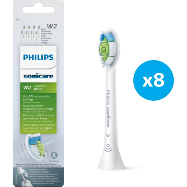 

Насадка для зубной щетки Philips Sonicare W2 Optimal White HX6068/12