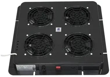 Блок вентиляторів ZPAS 4 вентилятори, 230В, 30Вт, чорний (W-0200-06-01-161)фото