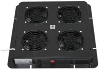 Блок вентиляторів ZPAS 4 вентилятори, 230В, 30Вт, чорний (W-0200-06-01-161)