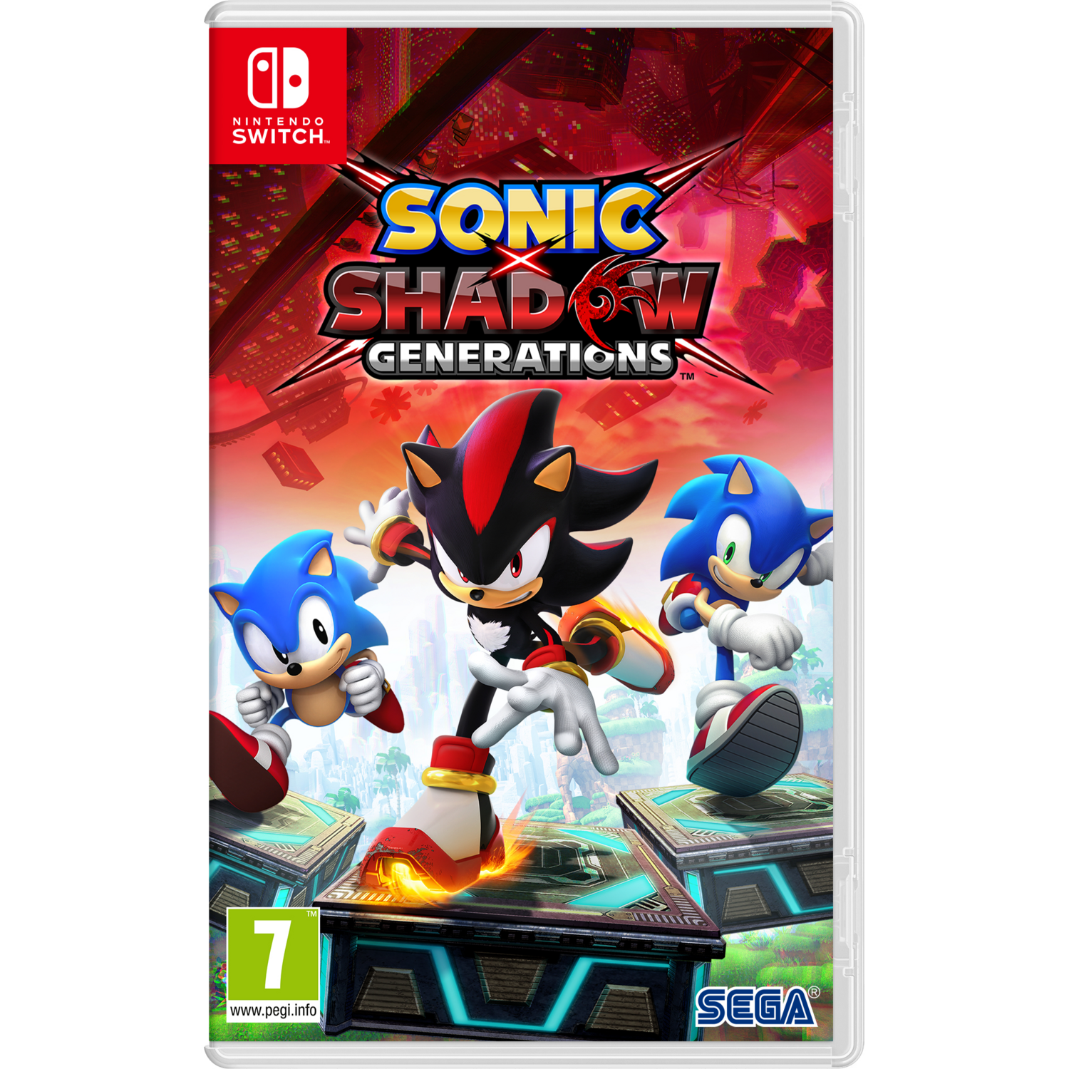 Игра Sonic X Shadow Generations (Nintendo Switch) фото 