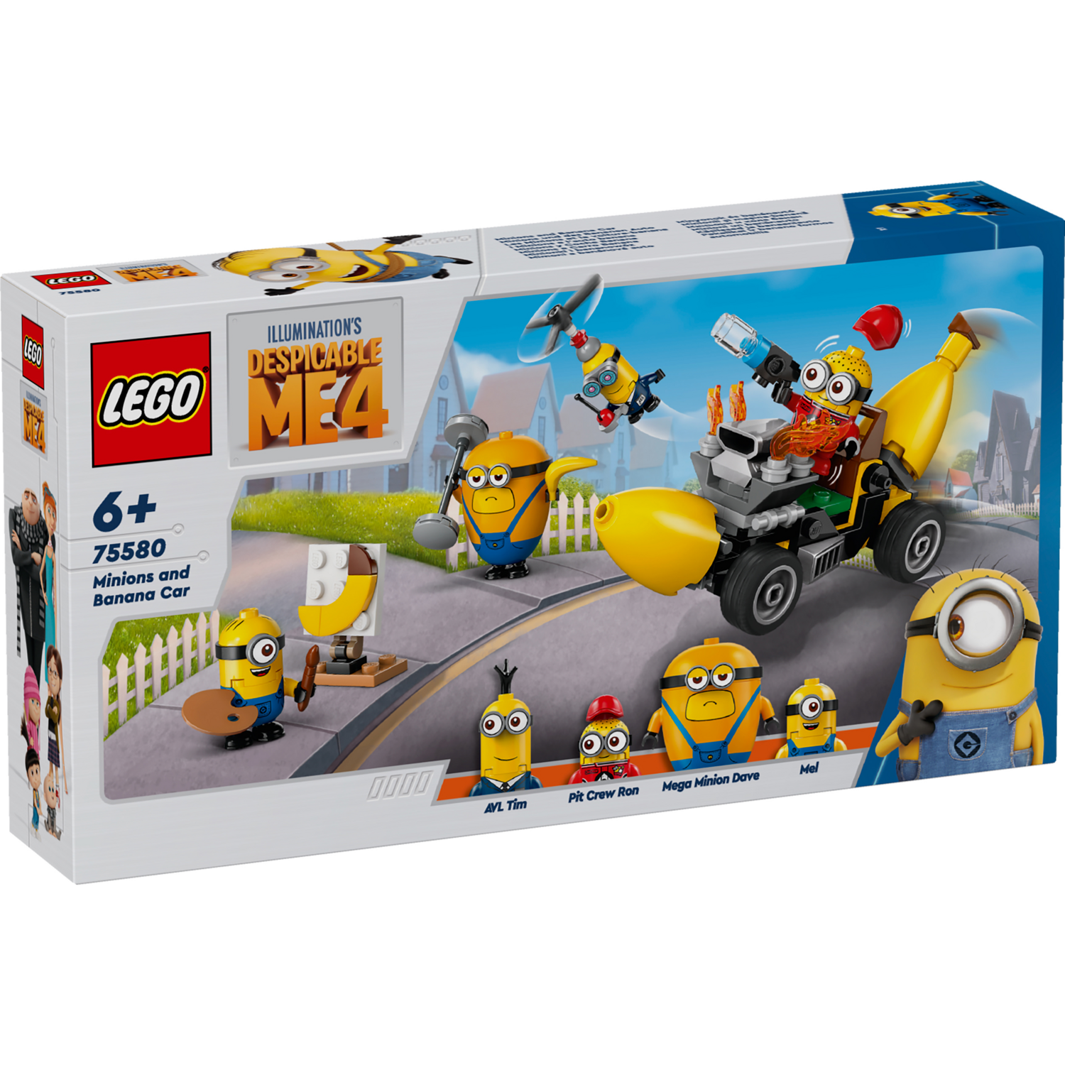 Конструктор LEGO 75580 Міньйони та банановий автомобільфото