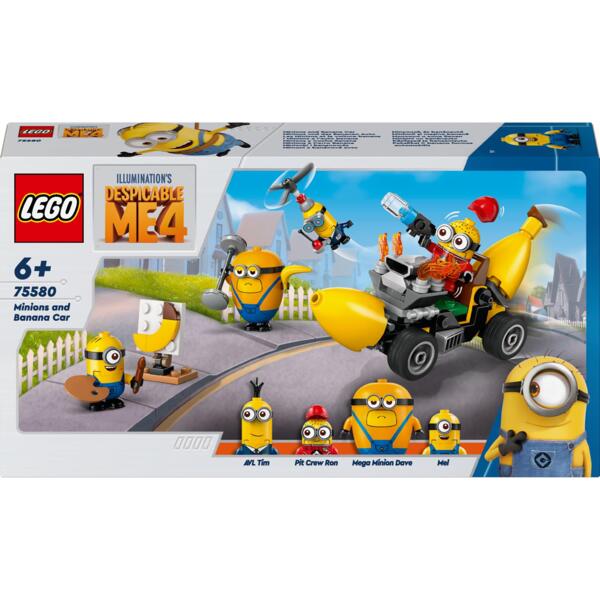 LEGO 75580 Миньоны и банановый автомобиль