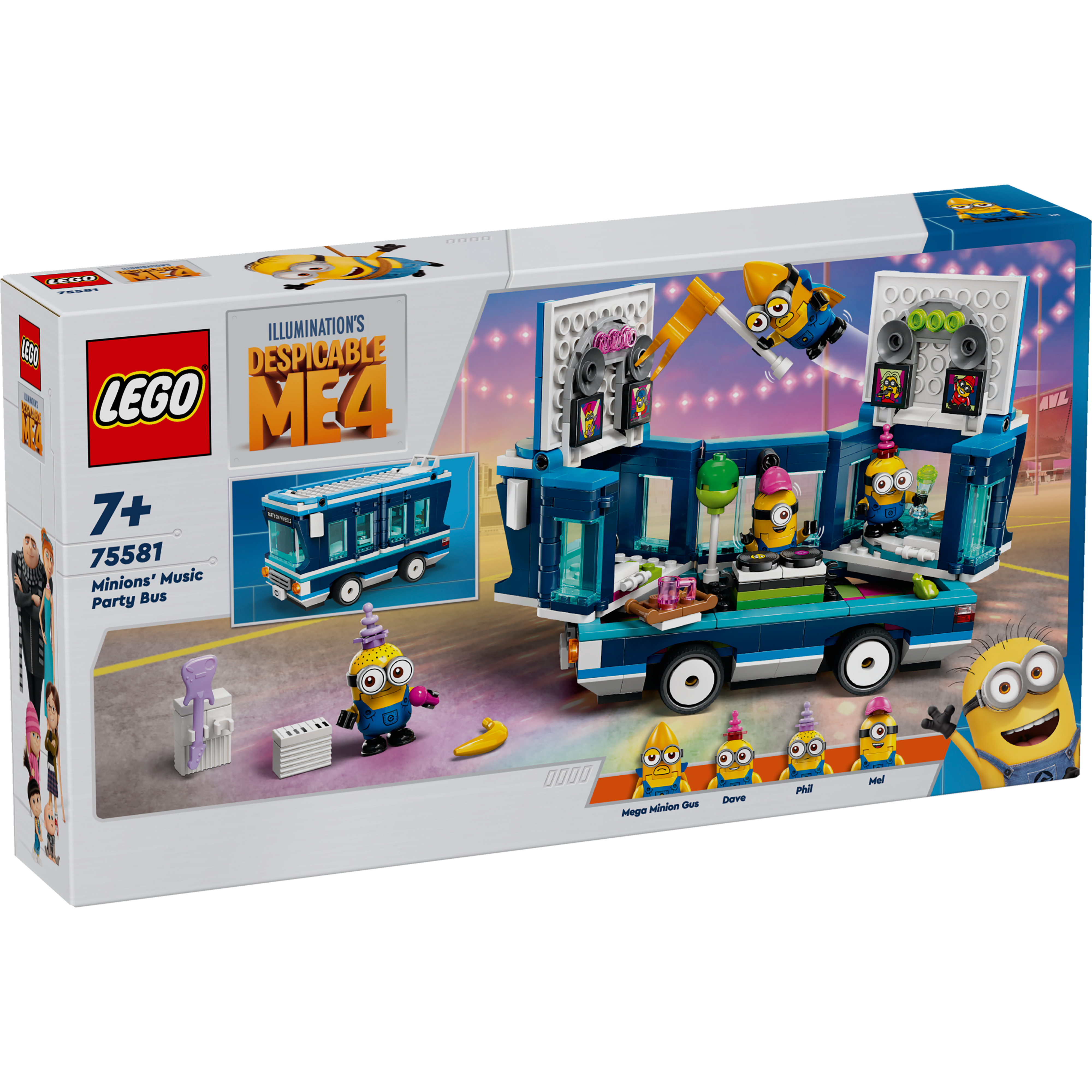 Конструктор LEGO 75581 Музичний автобус для вечірок Міньйонівфото1