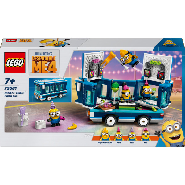

LEGO 75581 Музыкальный автобус для вечеринок Миньонов