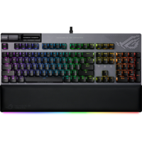 Игровая клавиатура ASUS ROG Strix Flare II Animate NX Red Eng PBT (90MP02E6-BKUA01)