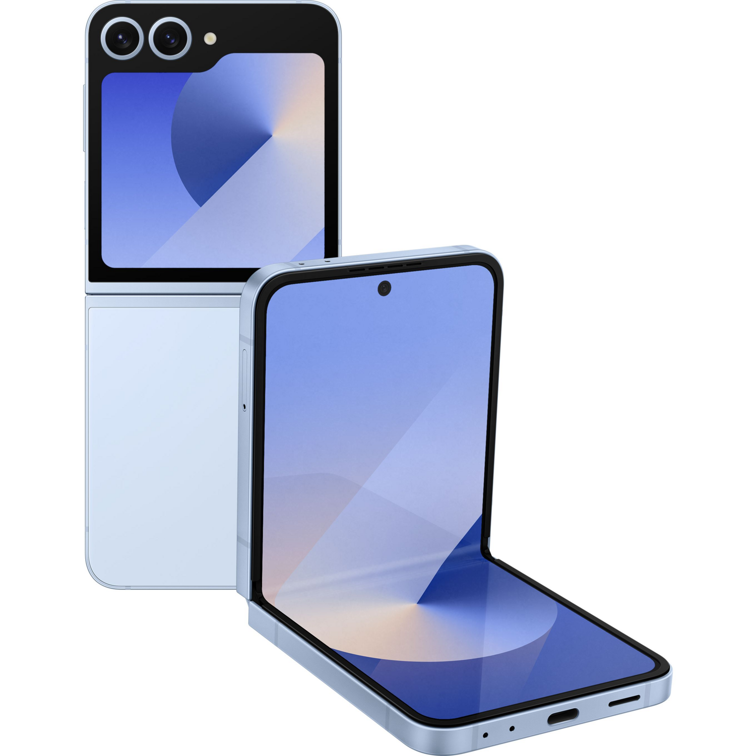 Смартфон Samsung Galaxy Flip 6 256gb Blue (sm-f741blbgsek)фото