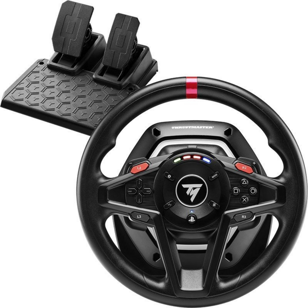 Акція на Руль и педали Thrustmaster T128-P, PC/PS4/ PS3/PS5 від MOYO