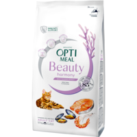 Сухой корм Optimeal Beauty Harmony для взрослых кошек з морепродуктами 1.5 кг (B1802301)