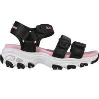 Сандалі для дівчаток Skechers D'Lites 664134L BKPK 32 (1 US) чорні