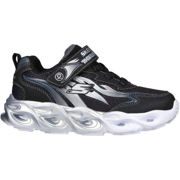 

Кроссовки для мальчиков Skechers S-Lights: Thermo-Flash 400103L BKSL 30 (13 US) черные