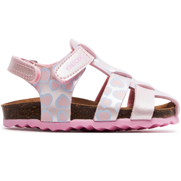 

Сандали для девочек Geox B Sandal Chalki Girl B452RA-000NF-C8010 22 розовые