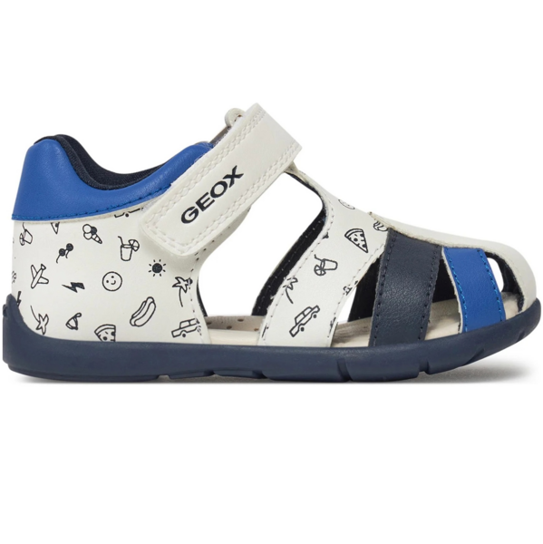 

Сандали для мальчиков Geox B Elthan Boy B451PC-000BC-C0293 21 белые