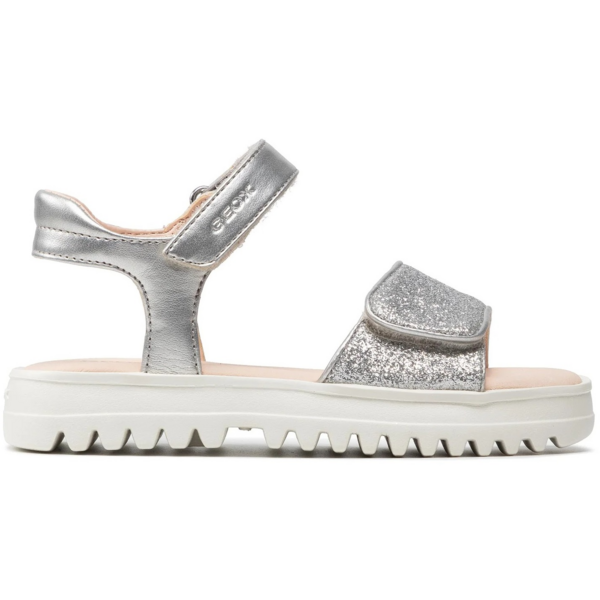 

Сандали для девочек Geox Coralie J256EB-0NFEW-C1007 32 серебристые