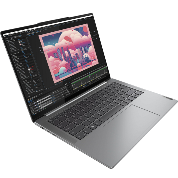 Акція на Ноутбук LENOVO Yoga Pro 7 14IMH9 Luna Grey (83E200ACRA) від MOYO