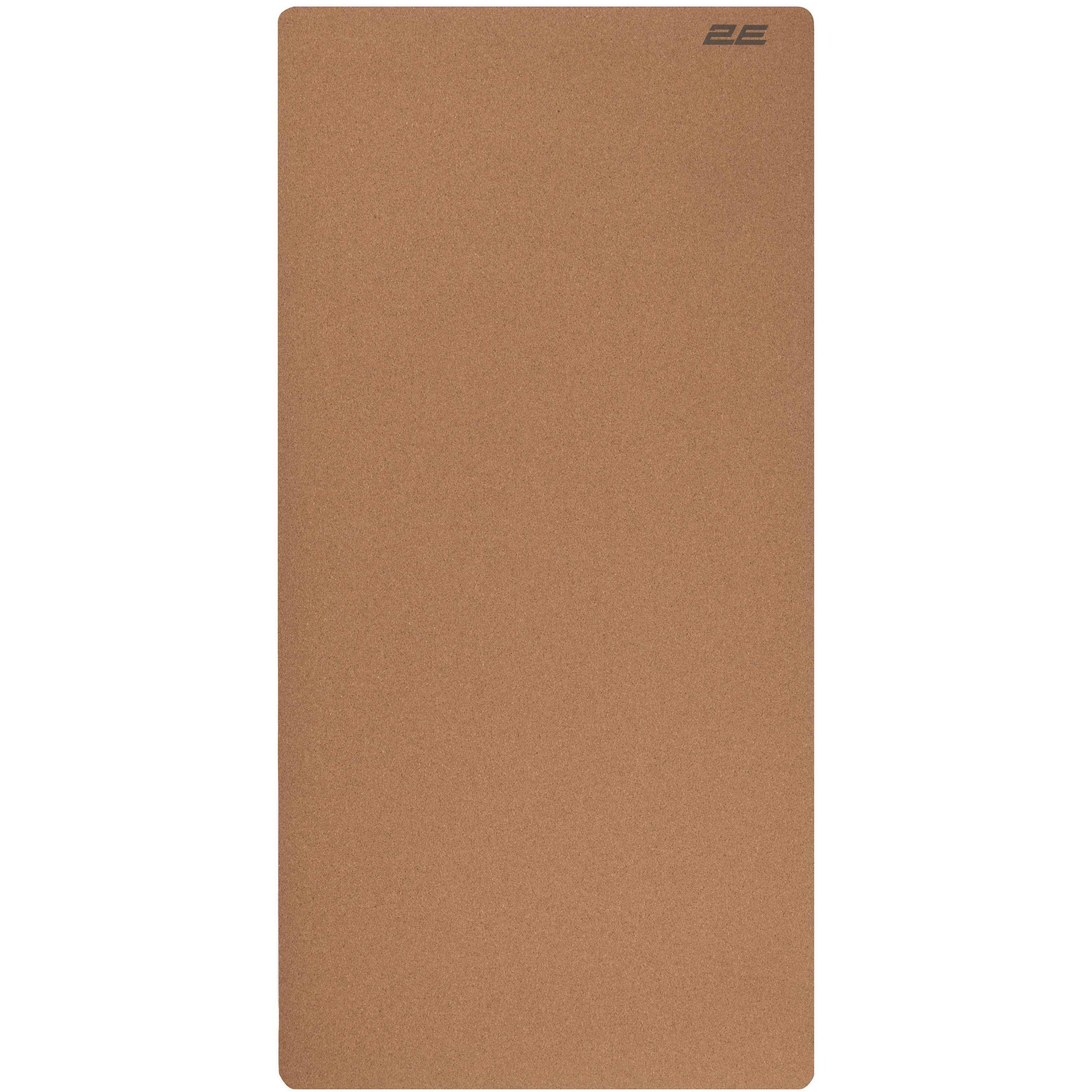 Килимок для миші 2E CORK L Brown (800х400х2мм) (2E-PAD-L-CORK)фото1