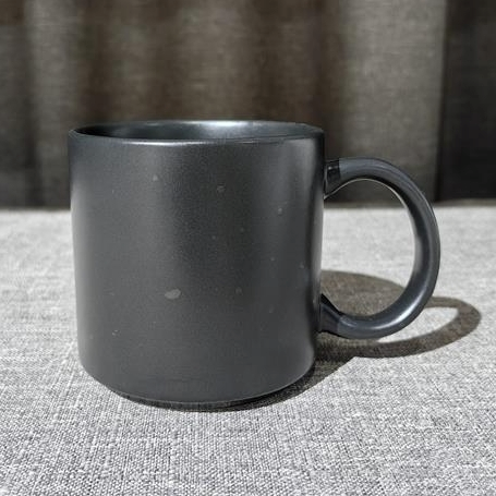 Чашка Ardesto Trento, 400мл, чорний (AR2940TB)фото