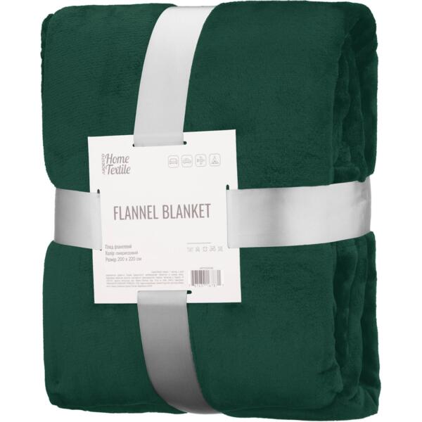 

Плед Ardesto Flannel 200х220см, изумрудный (ART0224SB)