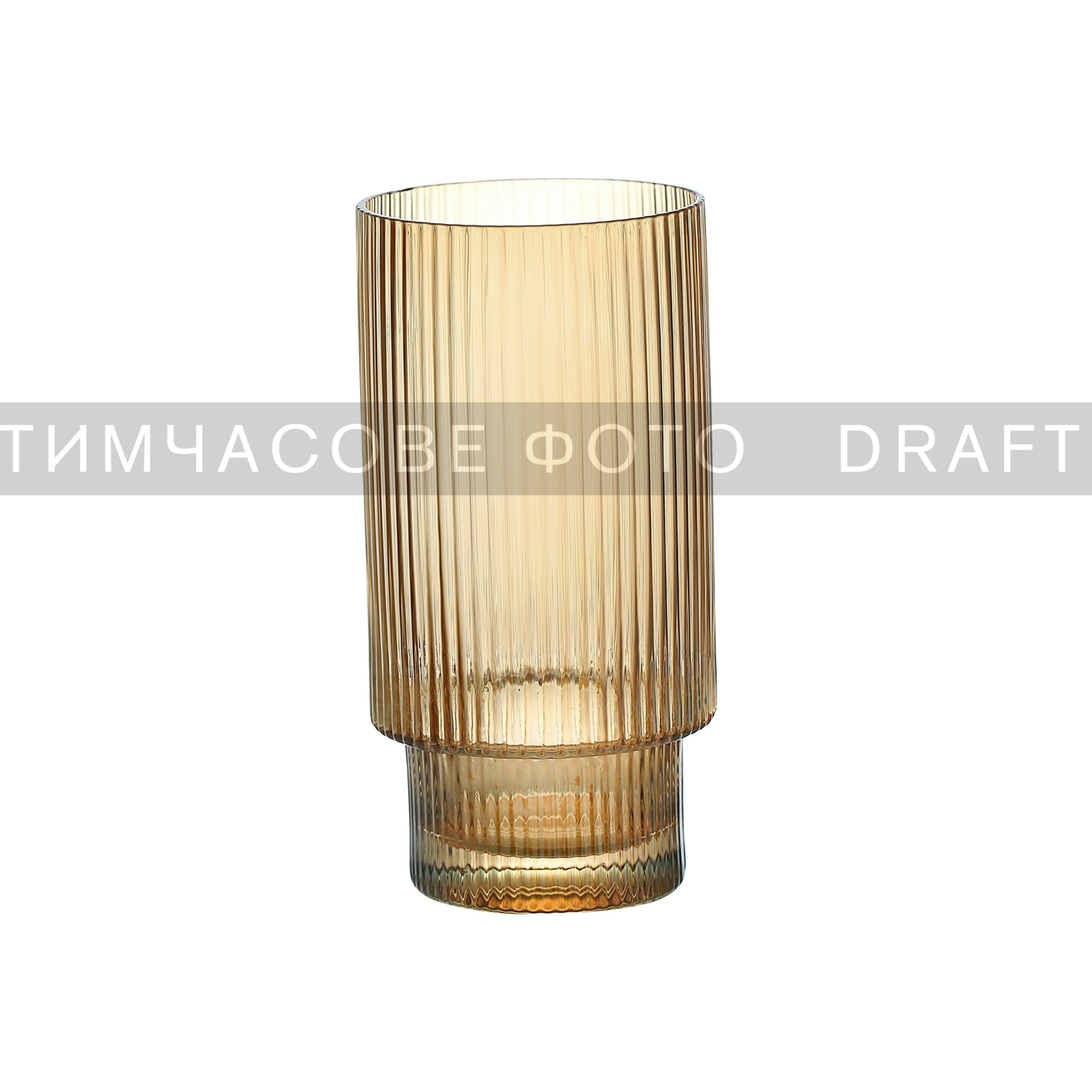 Набір високих склянок Ardesto, 380мл, 2шт, золотистий (AR2638GG)фото