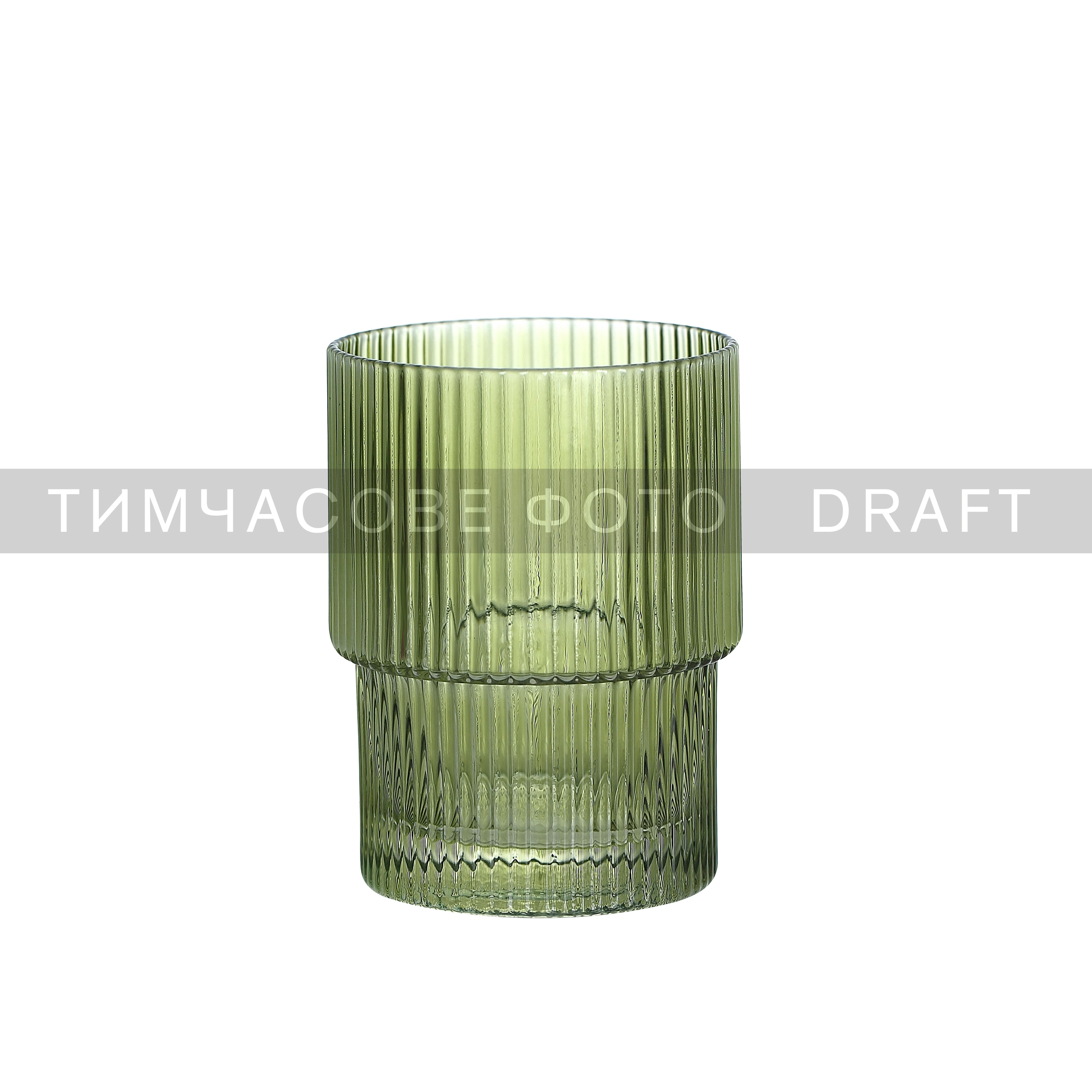 Набор стаканов низких Ardesto, 200мл, 2шт, зеленый (AR2620SGR) фото 1