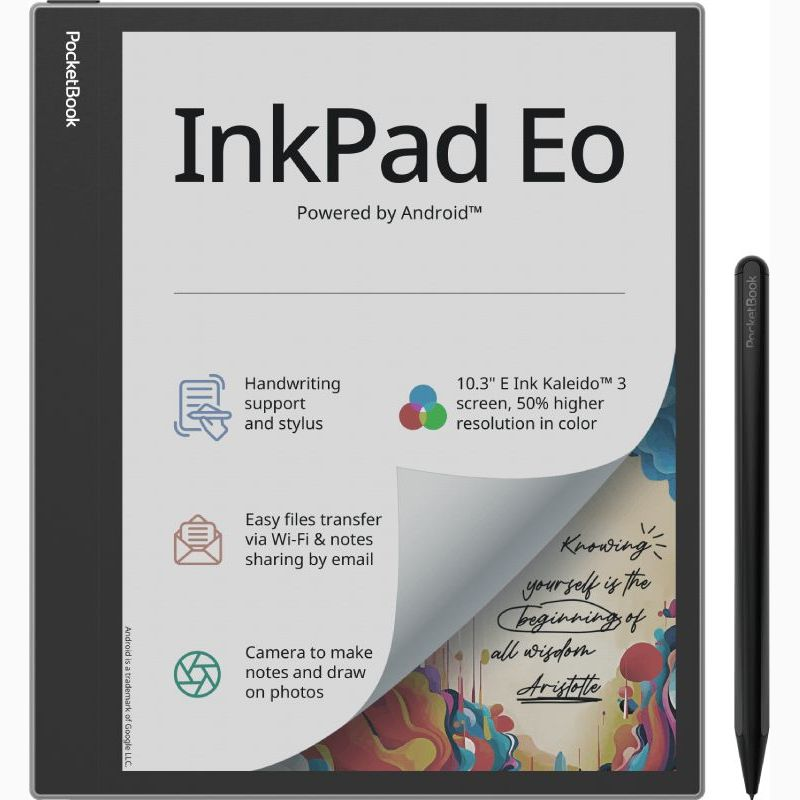 Електронна книга PocketBook 1042 InkPad Eo Mist Greyфото